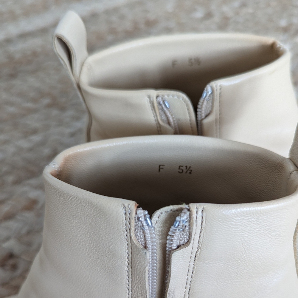 Everlane The Day Boot In Ecru - image 6